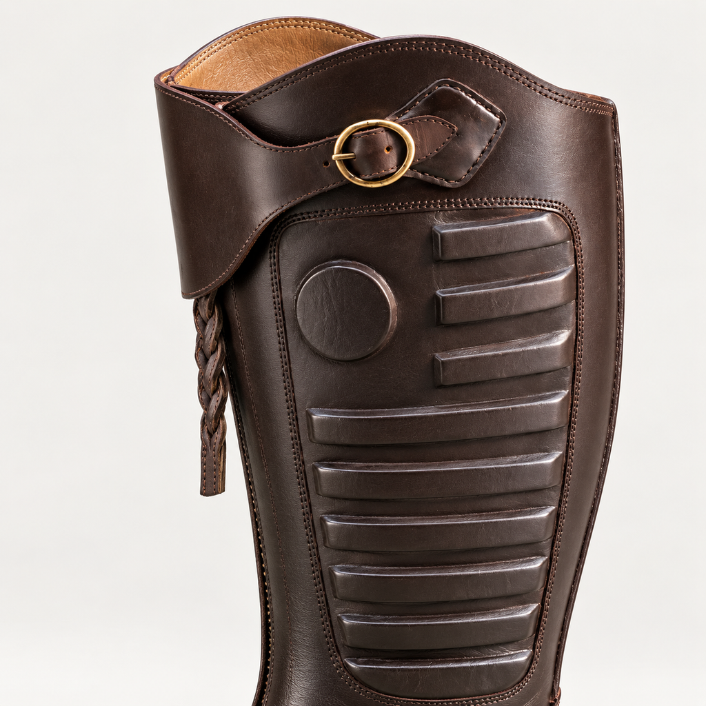 PGH Guardian Brown Armoured Polo Boots