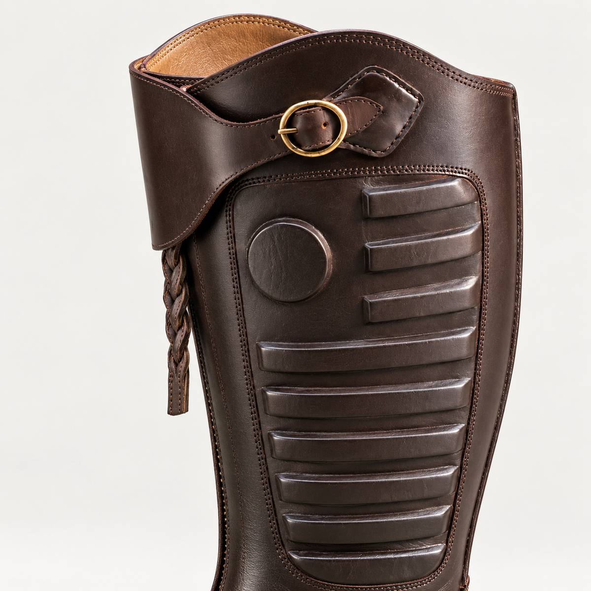 PGH Guardian Brown Armoured Polo Boots