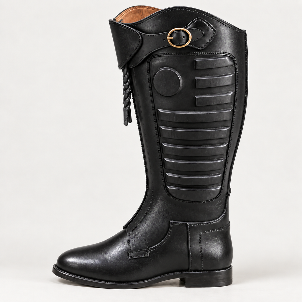 PGH Guardian Black Armoured Polo Boots