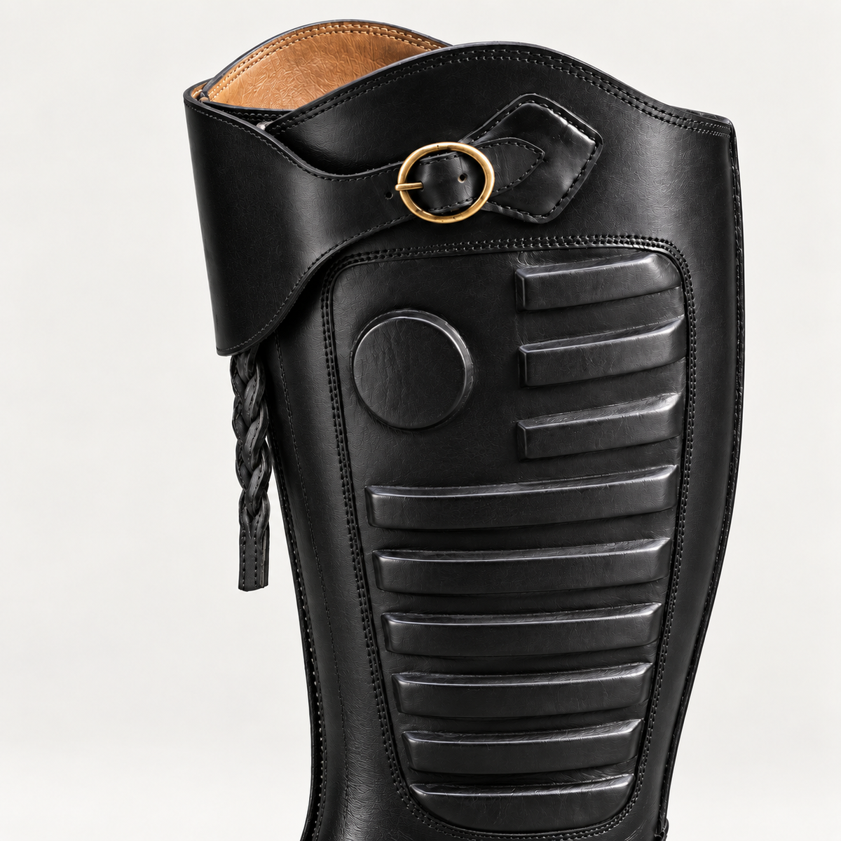 PGH Guardian Black Armoured Polo Boots