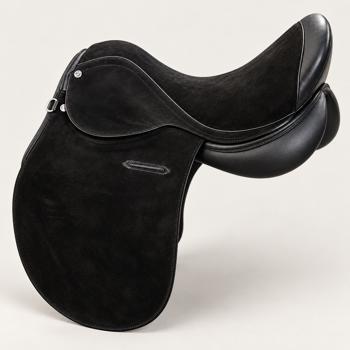 PGH Polo Saddle - Black Suede
