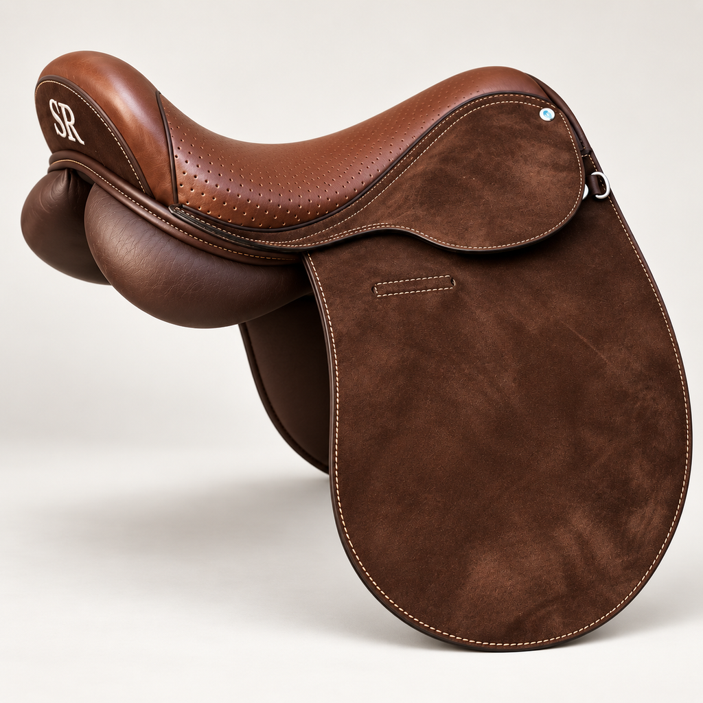 PGH POLO SADDLE - BROWN SUEDE