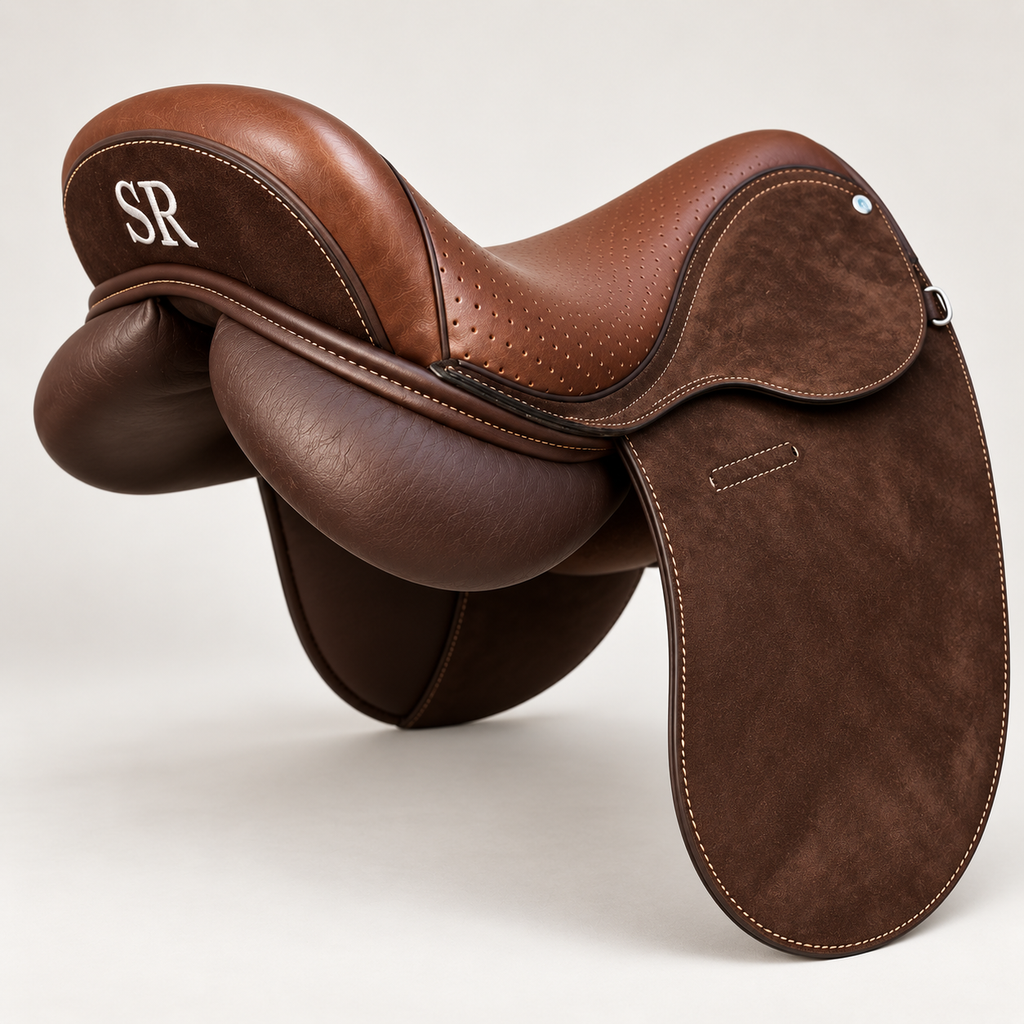 PGH POLO SADDLE - BROWN SUEDE