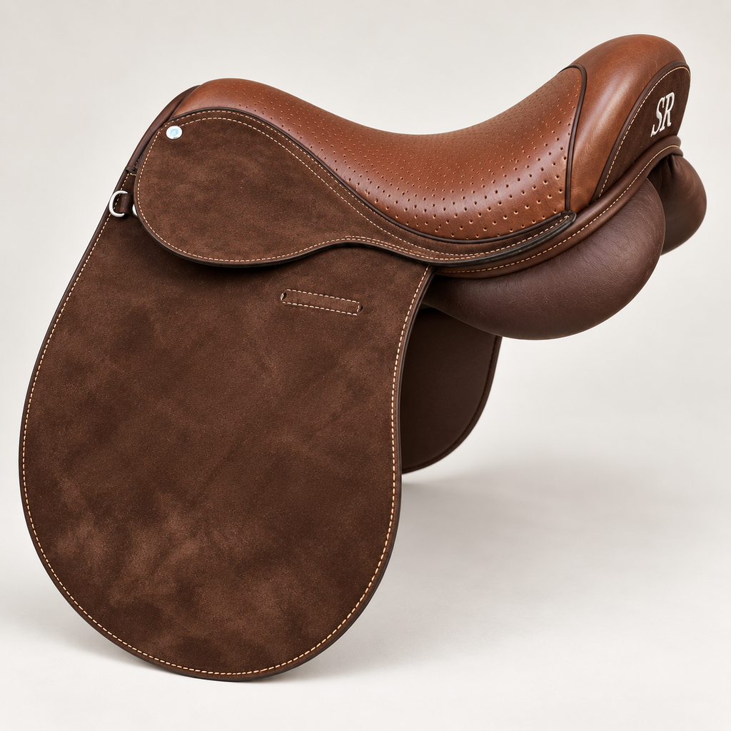 PGH POLO SADDLE - BROWN SUEDE